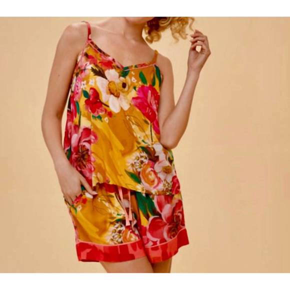 Powder | Intimates & Sleepwear | New Powder Cami Floral Pj Bottoms In ...